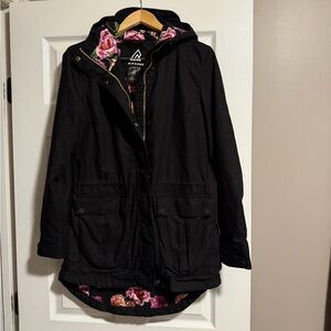 Ripzone Women's Jacket with Floral Lining